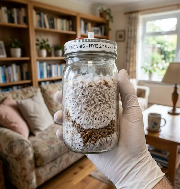 Guía paso a paso para cultivar hongos en casa de forma fácil con suministros esterilizados